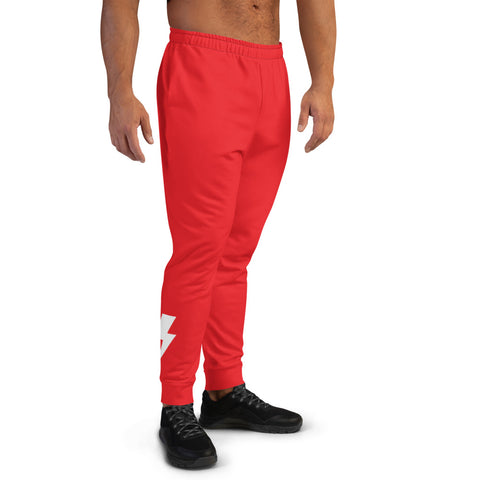 Pants - Simple Bolt Joggers - Red