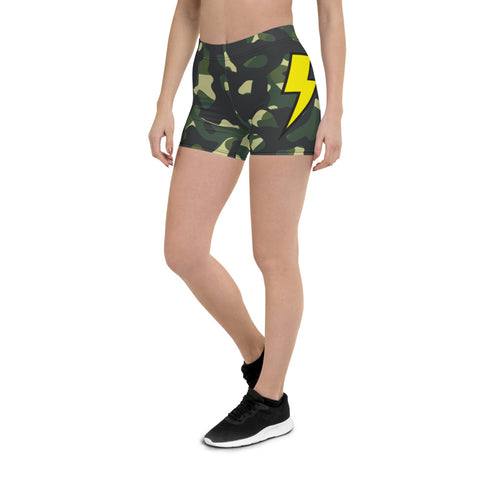 Shorts - Her Bolt Shorts - Camo