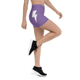 Shorts - Her Bolt Shorts - Purps