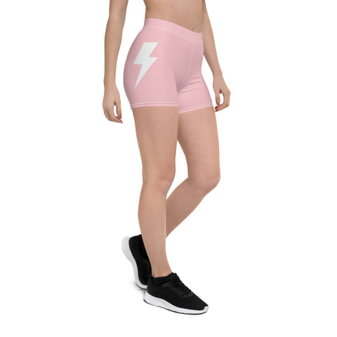 Shorts - Her Bolt Shorts - Pink