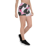 Shorts - Her Bolt Shorts - Pink Camo