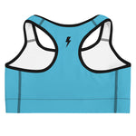 Sports Top - L&T Sports bra - Blu