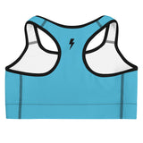 Sports Top - L&T Sports bra - Blu