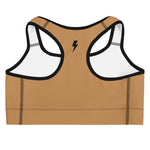 Sports Top - L&T Sports bra - Tan