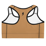 Sports Top - L&T Sports bra - Tan