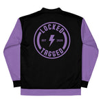 Jacket - Badge Bomber - Black/Purp