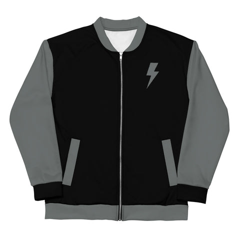 Jacket - Badge Bomber - Black/Grey