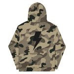 Hoodie - Back Bolt - Flat Camo