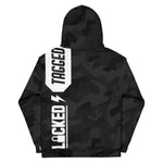 Hoodie - Straight Up - Black Camo