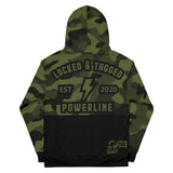 Hoodie - Mock Arch - Green Camo