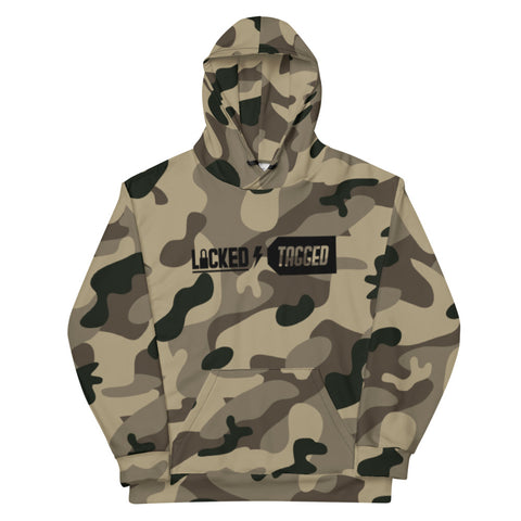 Hoodie - Back Bolt - Flat Camo