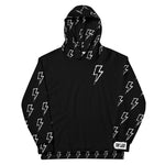 Hoodie - Bolty Grungy - Black