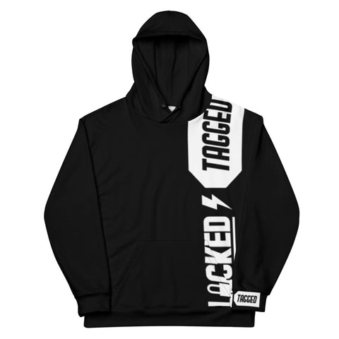 Hoodie - Straight Up - Black