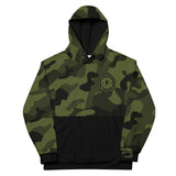 Hoodie - Mock Arch - Green Camo