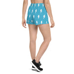 Shorts - Polk-a-Bolt Short Shorts - Blu