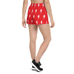 Shorts - Polk-a-Bolt Short Shorts - Red