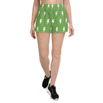 Shorts - Polk-a-Bolt Short Shorts - Green