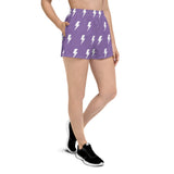 Shorts - Polk-a-Bolt Short Shorts - Purps