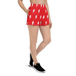 Shorts - Polk-a-Bolt Short Shorts - Red