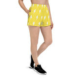 Shorts - Polk-a-Bolt Short Shorts - Yellow