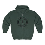 Hooded Zip Up - Back Bolt