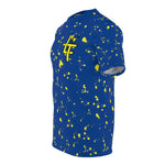 Short Sleeve - Year 3 Premium - Splatter - Yellow/Blue