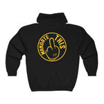 Hooded Zip Up - Mandate This - Yellow