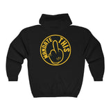 Hooded Zip Up - Mandate This - Yellow