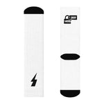 Socks - Bolt Crew Socks - White