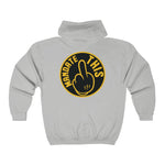 Hooded Zip Up - Mandate This - Yellow