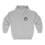 Hooded Zip Up - Mandate This - Green Camo