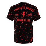 Short Sleeve - Year 3 Premium - Splatter - Red/Black