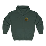 Hooded Zip Up - Mandate This - Yellow