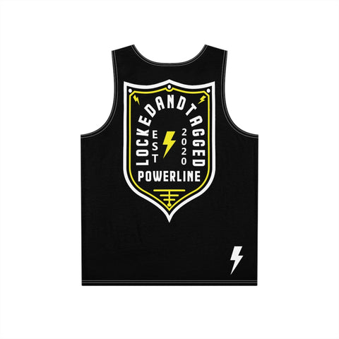 Sleeveless - The Crest Premium - Black and Yellow