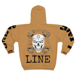 Hooded Zip up - Bolt Skull Candy - Desert