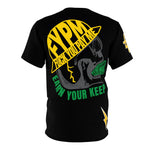 Short Sleeve - Cash Skull - EARN YOUR KEEP - Black/Gold