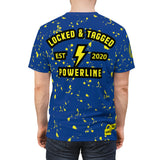 Short Sleeve - Year 3 Premium - Splatter - Yellow/Blue