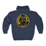 Hooded Zip Up - Mandate This - Yellow