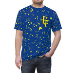 Short Sleeve - Year 3 Premium - Splatter - Yellow/Blue