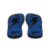 Flip-Flops - Bolt Floppers - Blue