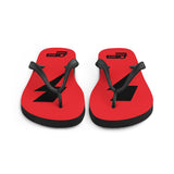 Flip-Flops - Bolt Floppers - Red