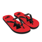 Flip-Flops - Bolt Floppers - Red