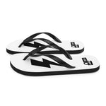 Flip-Flops - Bolt Floppers - White