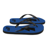 Flip-Flops - Bolt Floppers - Blue