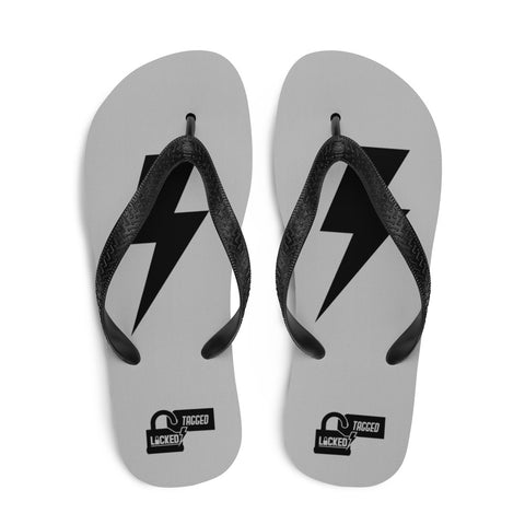 Flip-Flops - Bolt Floppers - Grey