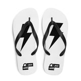 Flip-Flops - Bolt Floppers - White